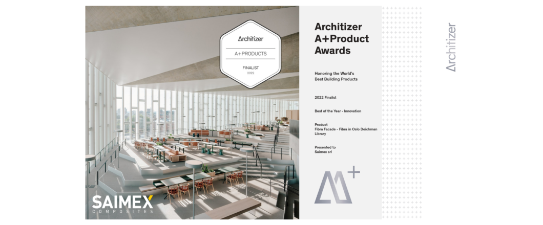 Saimex Srl - Architizer Finalist Award