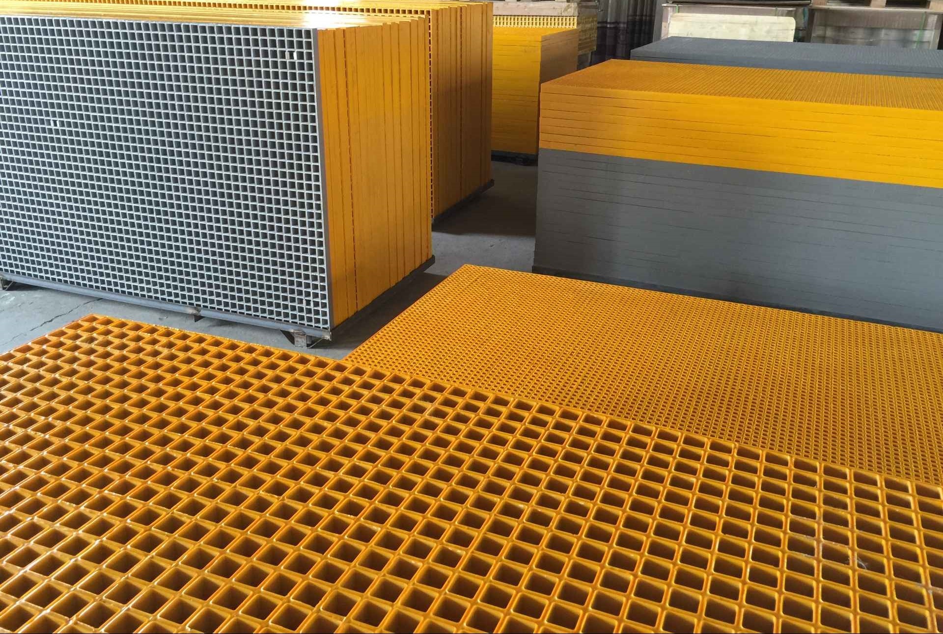 Fibreglass gratings